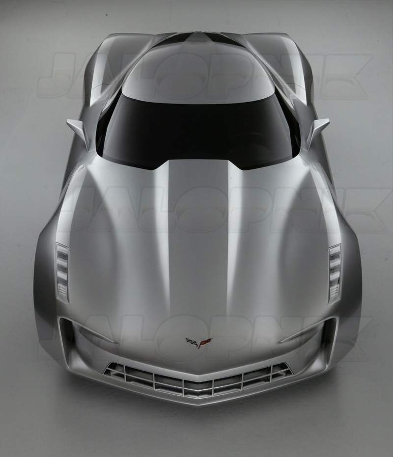 Illustration for article titled Transformers 2 Corvette Centennial Concept Transformed
